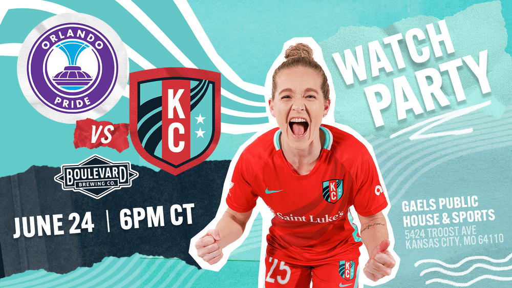 Gaels Public House & Sports to Host Official Orlando Pride vs. KC Current Watch Party Presented by Boulevard Brewing Company on Saturday, June 24 Kansas City Current