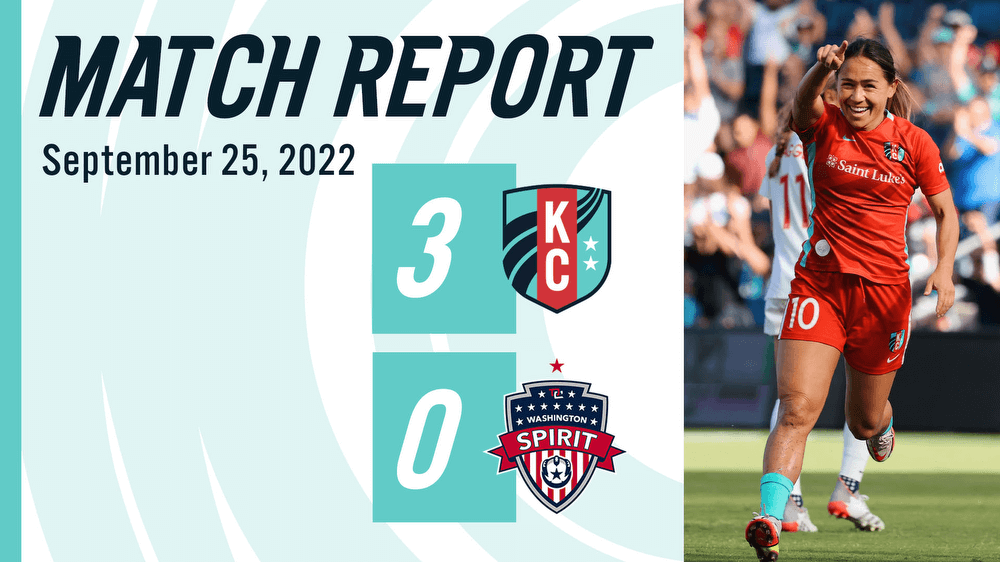 Match Report: Kansas City Current secures first-ever NWSL Playoffs appearance with dominant win over Washington Kansas City Current