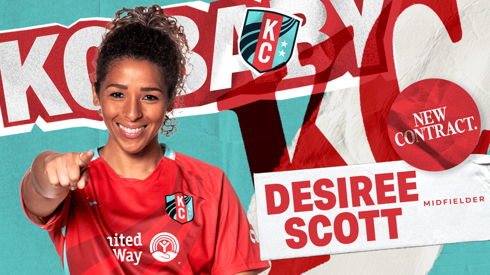 Kansas City Current re-sign midfielder Desiree Scott through 2024 Kansas City Current