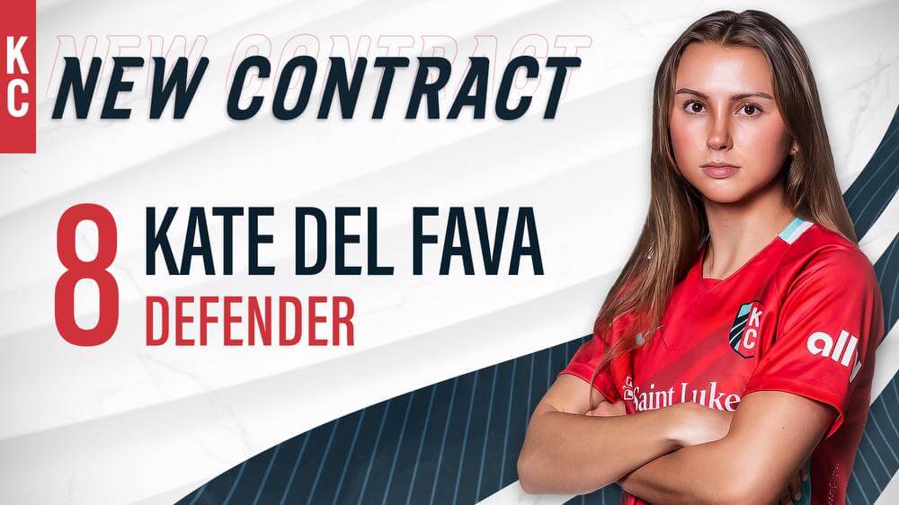 Kansas City Current re-sign Kate Del Fava   Kansas City Current