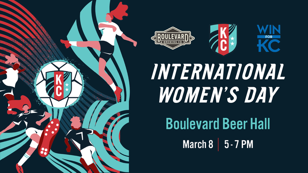 Celebrate International Women’s Day at Boulevard Beer Hall with KC Current, Boulevard Brewing Co. and WIN for KC Kansas City Current