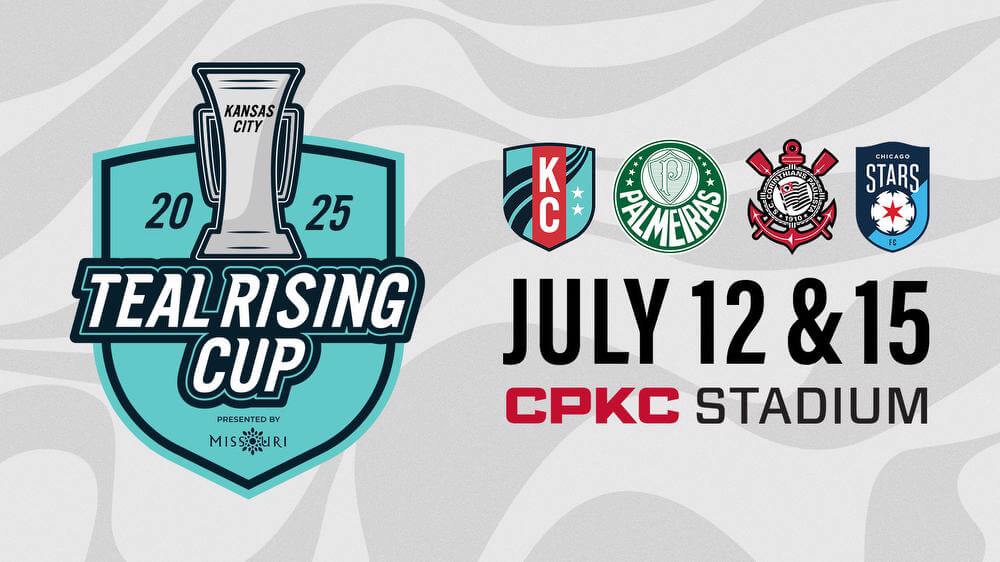 Kansas City Current to host Teal Rising Cup presented by Visit Missouri this summer at CPKC Stadium Kansas City Current