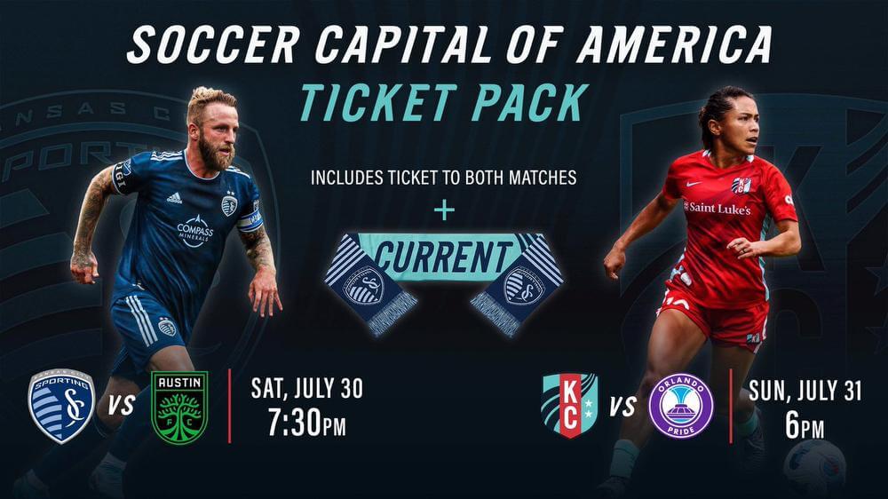 Soccer Capital of America Ticket Pack Kansas City Current