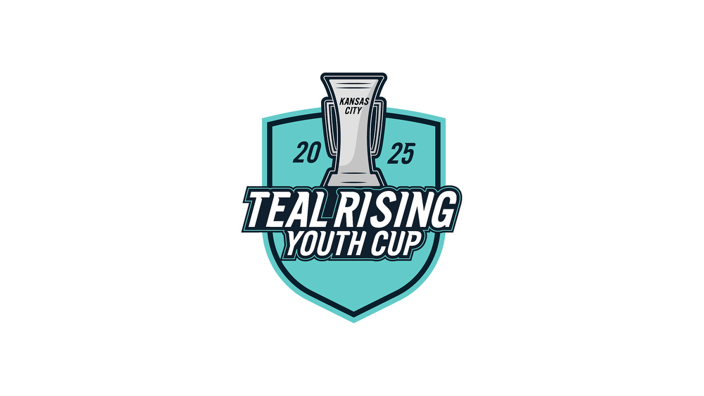Cover graphic of 2025 Teal Rising Youth Cup crest.