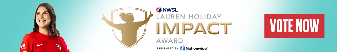 Vote now for Izzy Rodriguez for 2026 NWSL Lauren Holiday Impact Award, presented by Nationwide