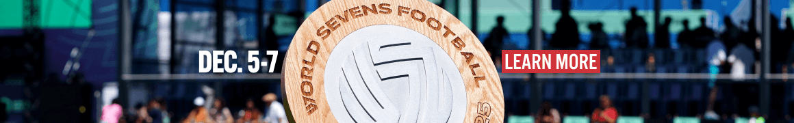 Learn More graphic about World 7s December 5-7.