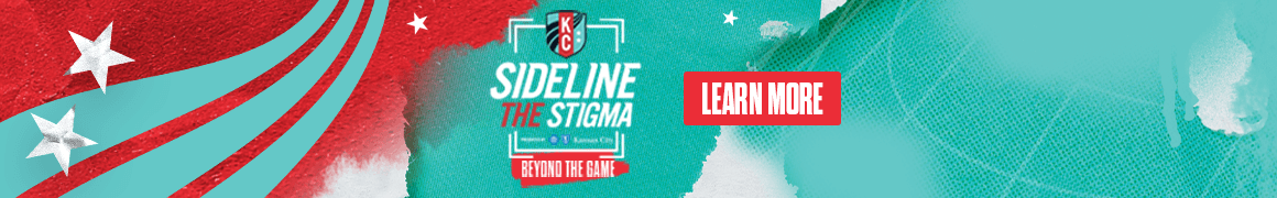 Sideline the Stigma presented by Blue Cross and Blue Shield of Kansas City. Beyond the game, Learn More!