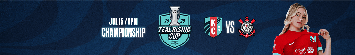 Teal Rising Cup Champion ship match ad