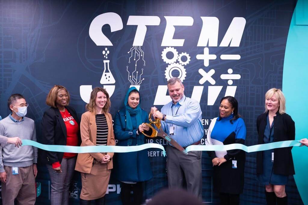Stem Ribbon Cutting Ceremony