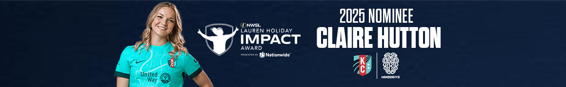 Lauren Holiday Fan Impact Challenge presented by Nationwide. 2025 Nominee Claire Hutton with Mind Drive.