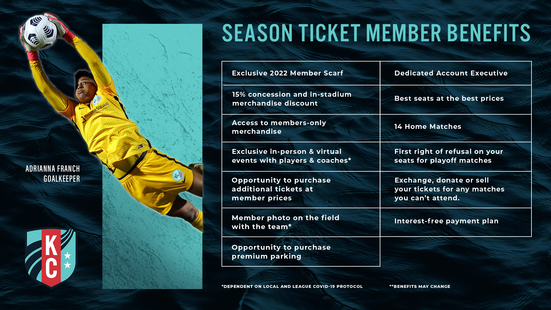 Season Ticket Member Benefits