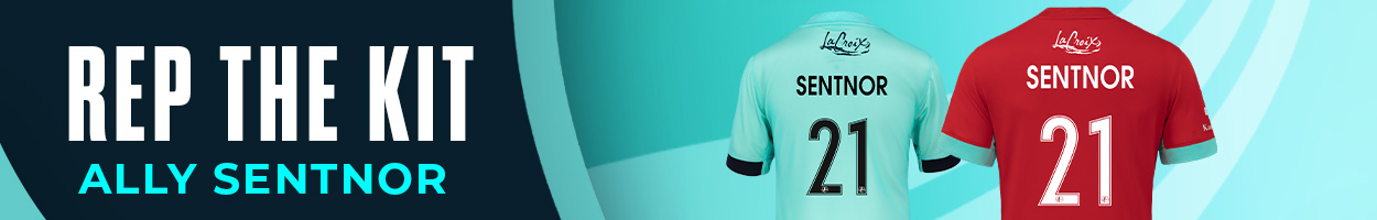 Rep the kit of Ally Sentnor graphic.
