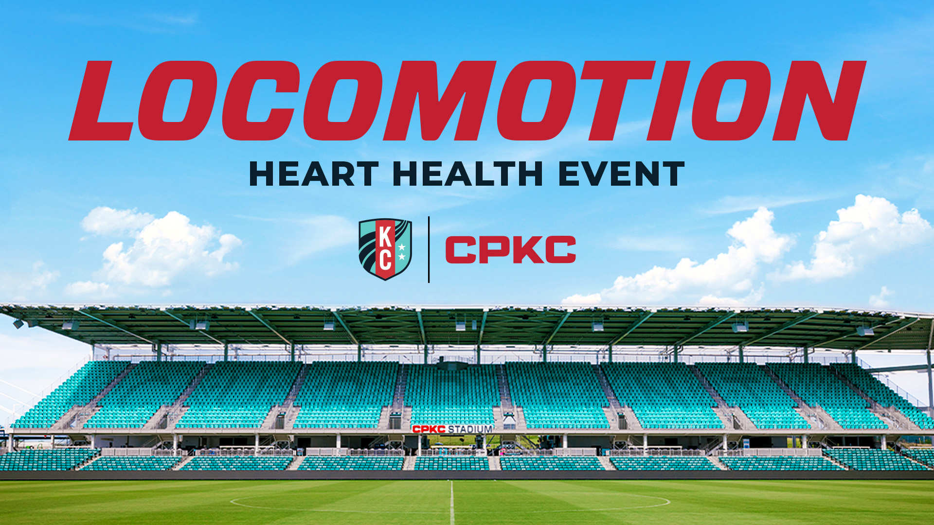 Locomotion Heart Health Event Title graphic.