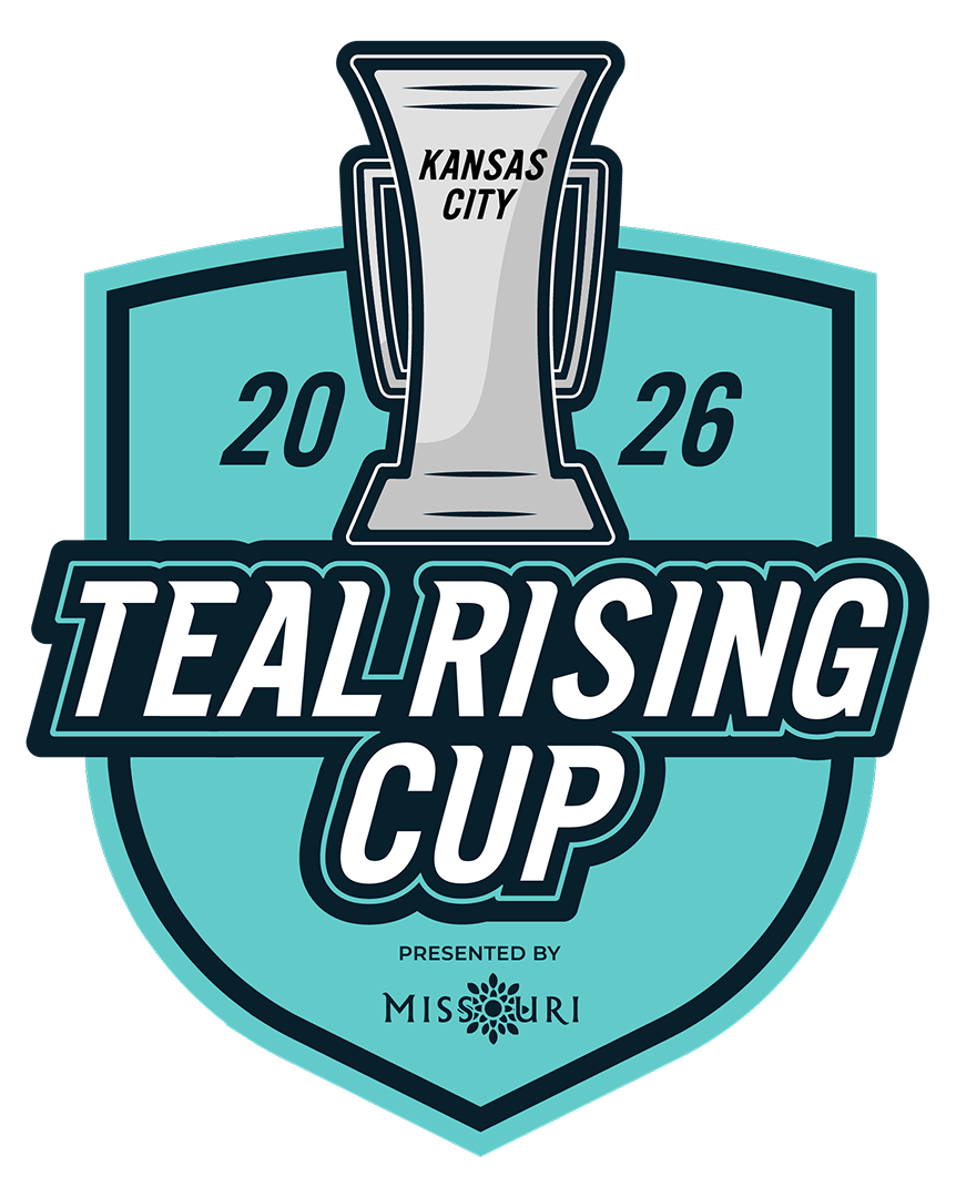 Teal Rising Cup Logo