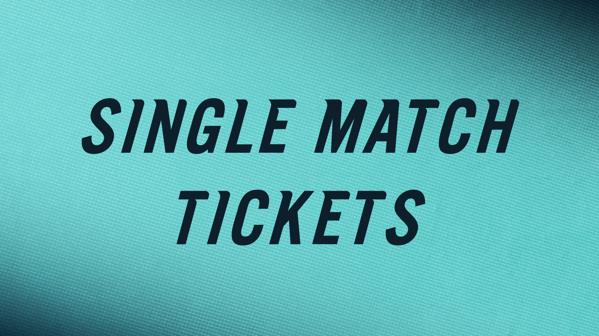 Single Match Tickets button