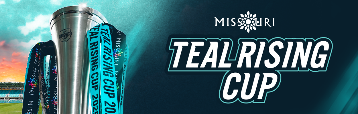 2026 Teal Rising Cup Crest Presented by Visit Missouri.