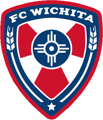 Wichita FC red, white and blue Team Crest