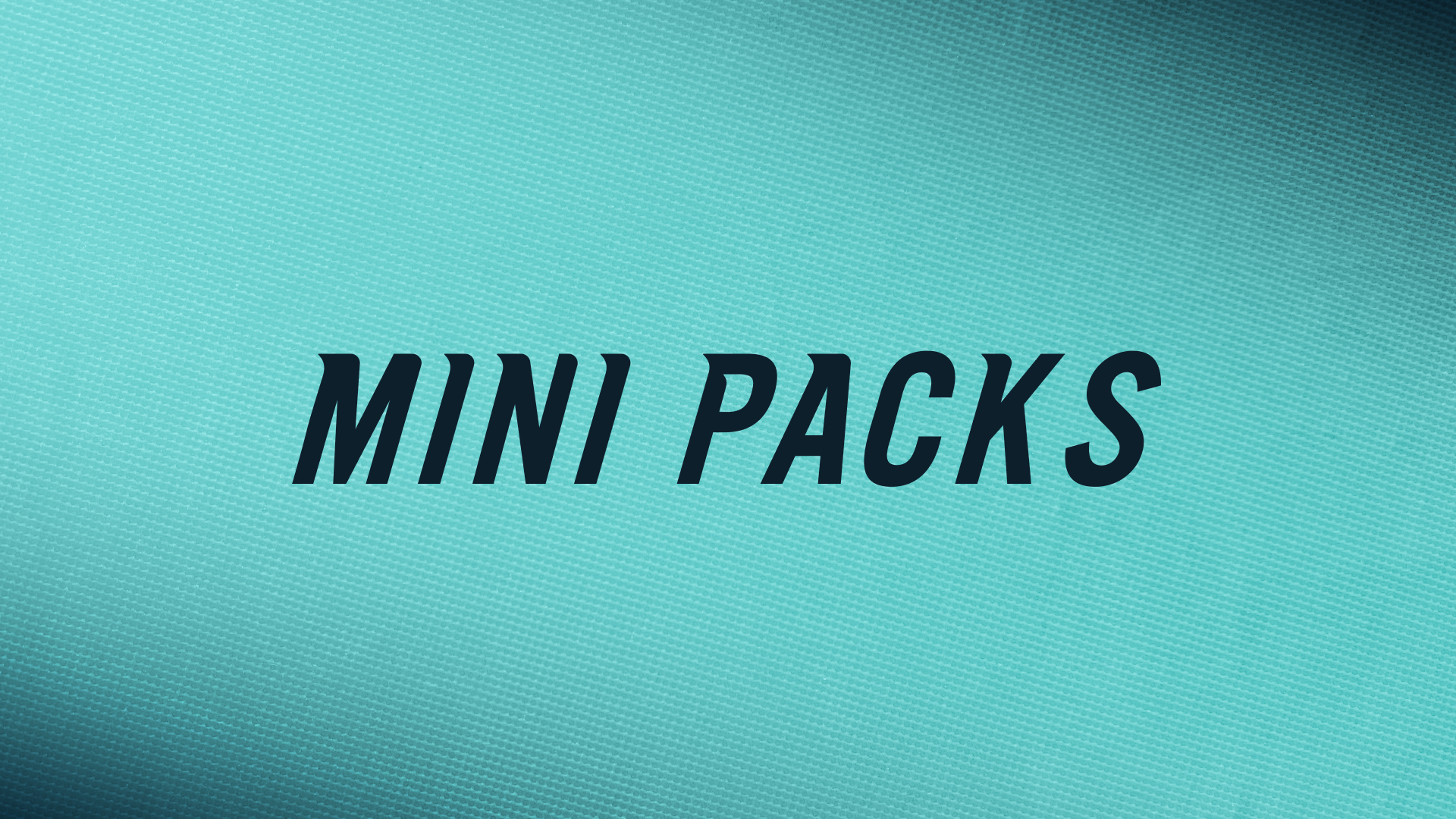 Mini Packs button