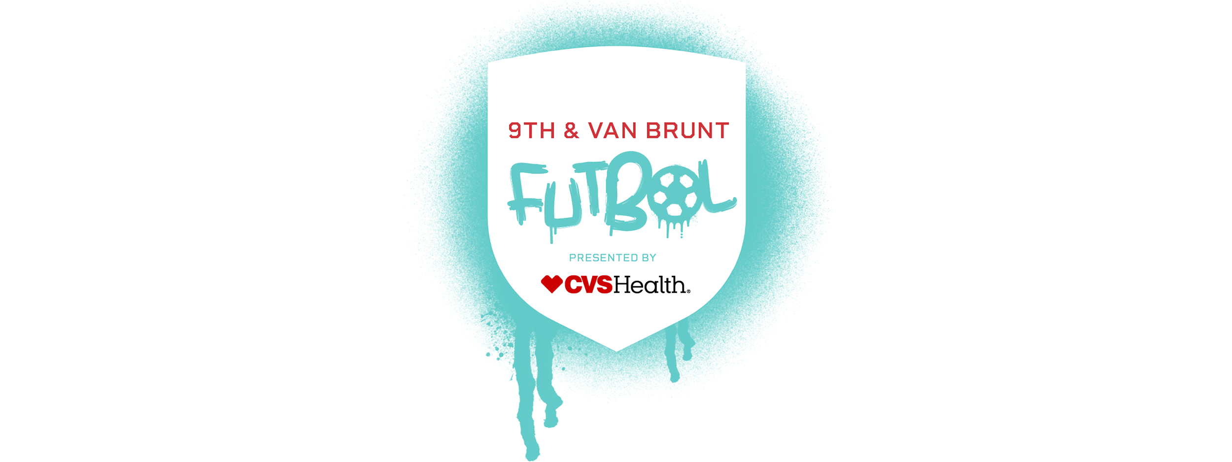 9th & Van Brunt Futbol presented by CVS Health banner and logo.